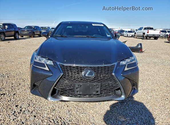 JTHCZ1BL2KA010752 2019 LEXUS GS Черный Вид спереди