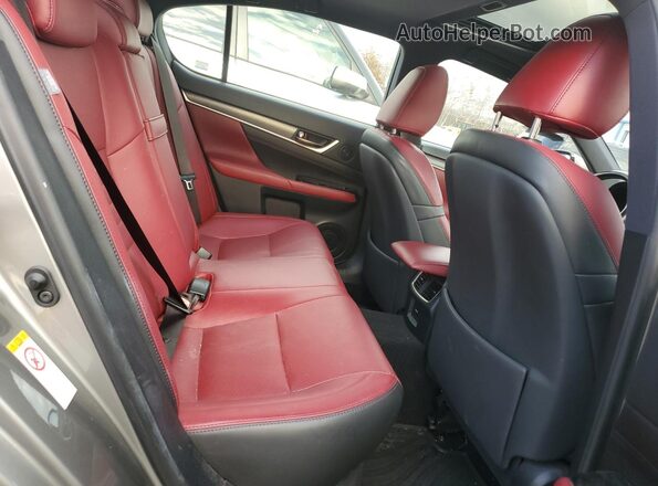 JTHCZ1BL3GA003767 2016 LEXUS GS Silver Vista de los asientos traseros