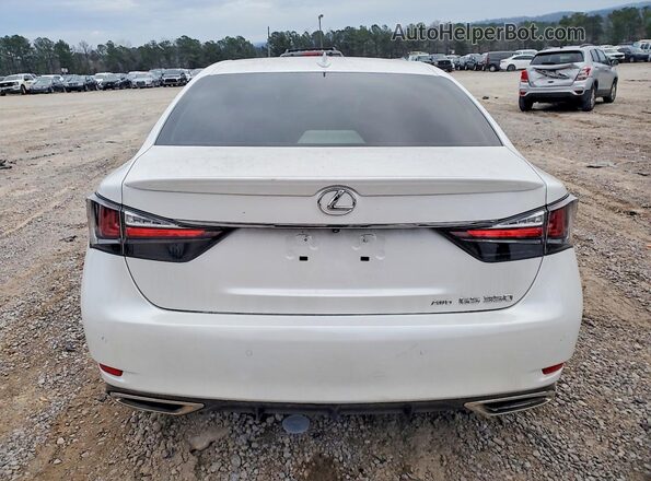 JTHCZ1BL6JA007853 2018 LEXUS GS White Vista trasera