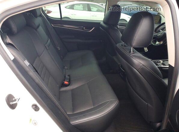 JTHCZ1BL6JA007853 2018 LEXUS GS White Vista de los asientos traseros