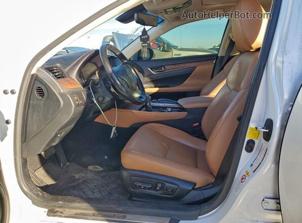 JTHCZ1BL7HA006186 2017 LEXUS GS White Vista interior delantera