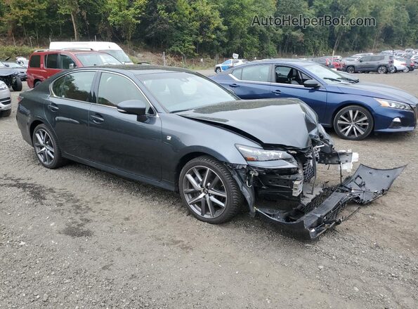 JTHCZ1BL8KA010691 2019 LEXUS GS Серый Передняя правая четверть