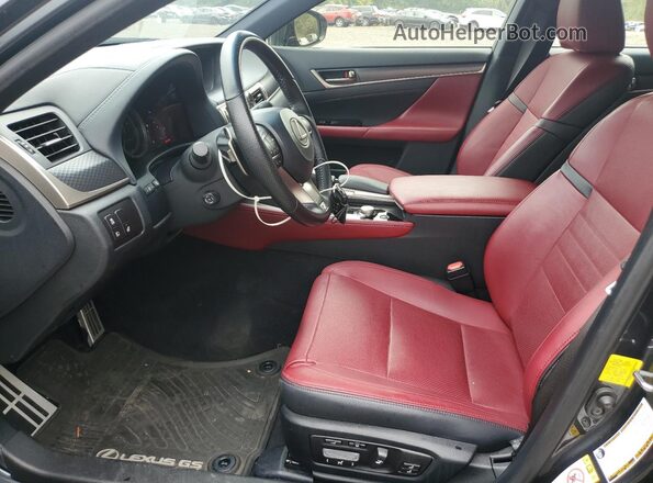 JTHCZ1BL8KA010691 2019 LEXUS GS Серый Вид салона спереди