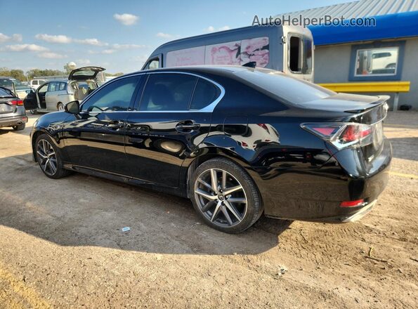 JTHCZ1BL8KA011131 2019 LEXUS GS Black Trasero izquierdo