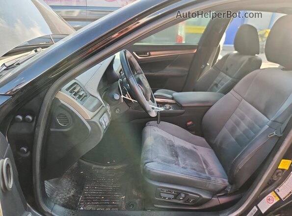 JTHCZ1BL8KA011131 2019 LEXUS GS Black Vista interior delantera