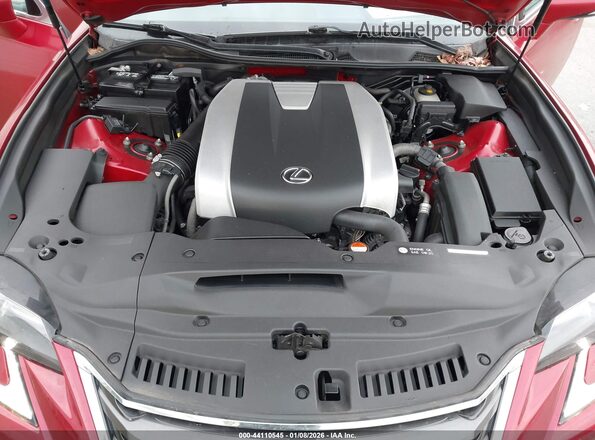 JTHCZ1BL9GA002039 2016 LEXUS GS 350 Red Widok z tyłu