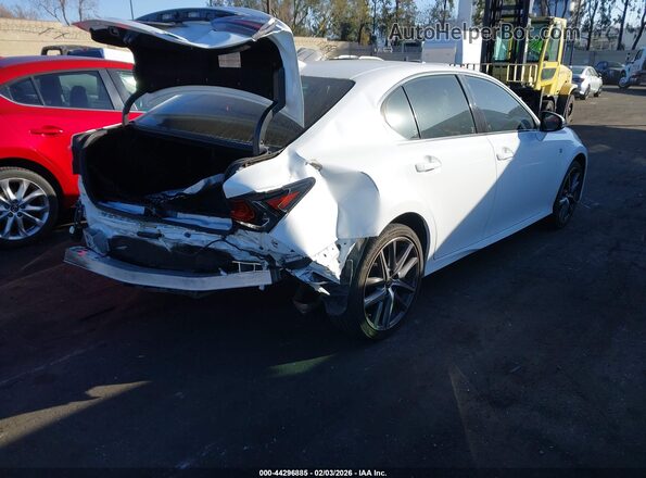 JTHCZ1BLXHA004691 2017 LEXUS GS 350 White Rear right