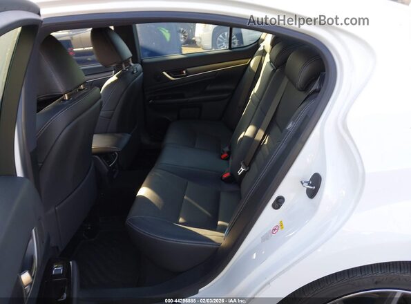 JTHCZ1BLXHA004691 2017 LEXUS GS 350 White VIN sticker view