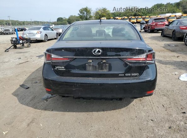 JTHCZ1BLXJA008763 2018 LEXUS GS Black Вид ззаду