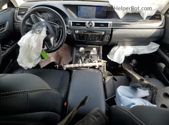 JTHCZ1BLXJA008763 2018 LEXUS GS Black Вид панелі приладів