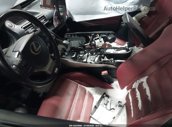 JTHCZ1D2XK5016294 2019 LEXUS IS 350 Gray Вид салону спереду