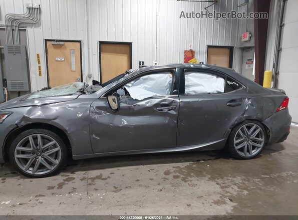 JTHCZ1D2XK5016294 2019 LEXUS IS 350 Gray Вид задньої частини салону