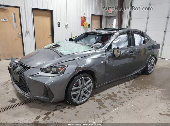 JTHCZ1D2XK5016294 2019 LEXUS IS 350 Gray Передня ліва чверть