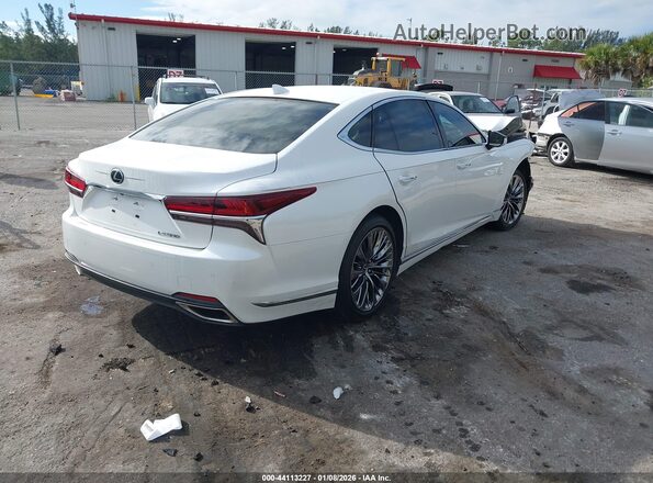 JTHD51FF3L5011097 2020 LEXUS LS 500 White Հետևի աջ