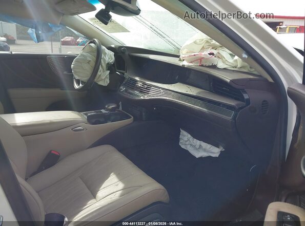 JTHD51FF3L5011097 2020 LEXUS LS 500 White Սալոնի դիմացի տեսք
