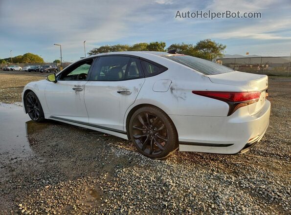 JTHD51FF4L5010444 2020 LEXUS LS White Հետևի ձախ