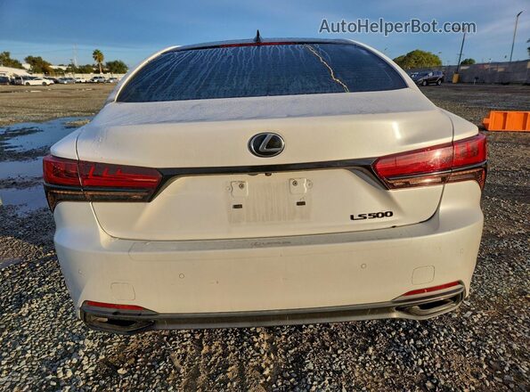 JTHD51FF4L5010444 2020 LEXUS LS White Հետևի տեսք