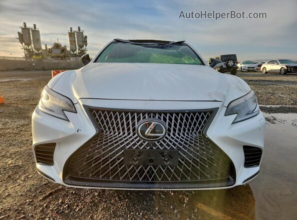 JTHD51FF4L5010444 2020 LEXUS LS White Դիմացի տեսք