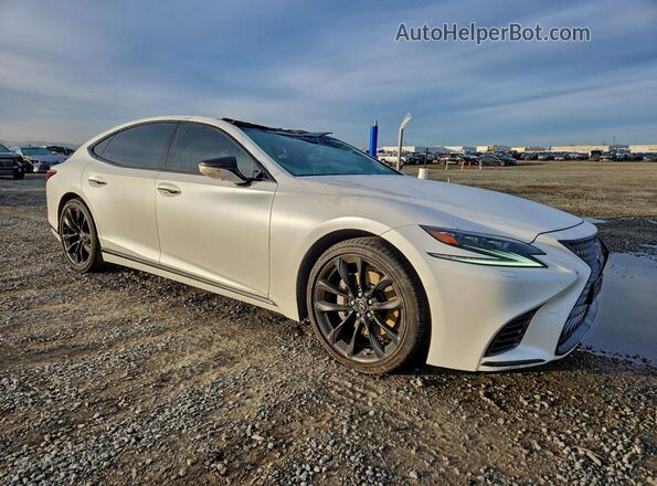 JTHD51FF4L5010444 2020 LEXUS LS White Առջևի աջ