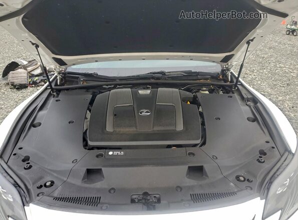 JTHD51FF4L5012274 2020 LEXUS LS White Widok wnętrza z tyłu
