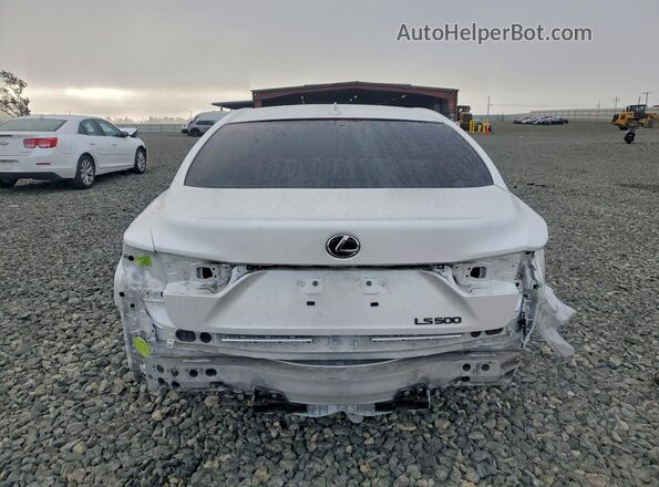 JTHD51FF4L5012274 2020 LEXUS LS White Widok z tyłu