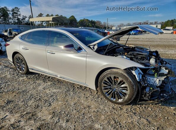 JTHD51GF2P5011077 2023 LEXUS LS Белый Передняя правая четверть