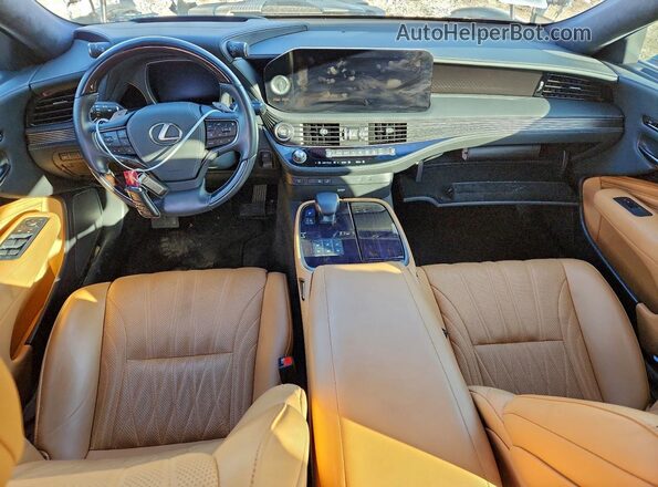 JTHD51GF2P5011077 2023 LEXUS LS Белый Вид панели приборов