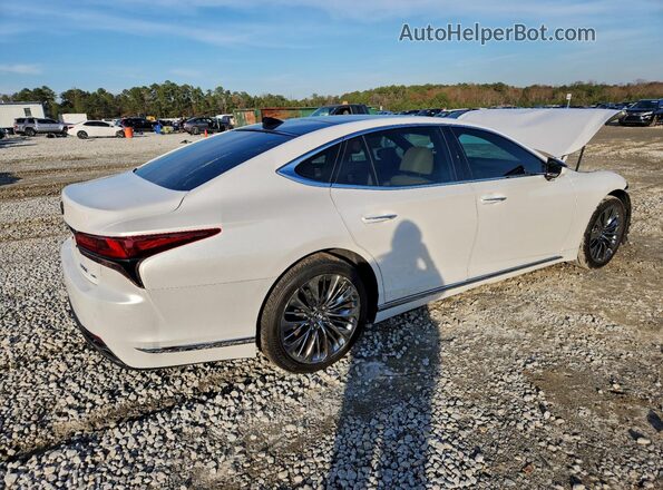 JTHD51GF2P5011077 2023 LEXUS LS Белый Задняя правая четверть