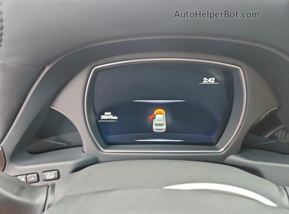 JTHD51GF2P5011077 2023 LEXUS LS Белый Вид щитка приборов