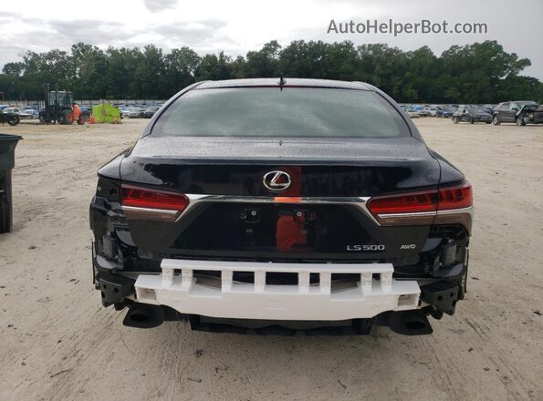 JTHD51GF8L5007917 2020 LEXUS LS Black Հետևի տեսք
