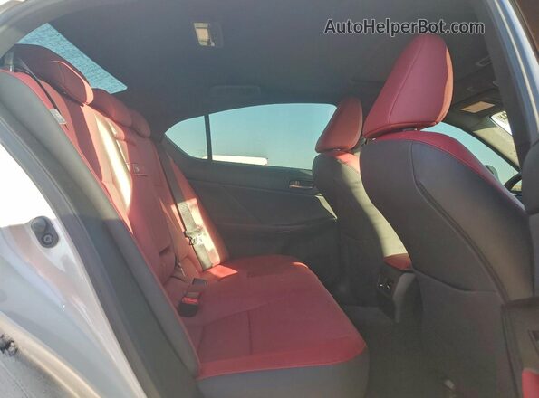 JTHD81F27N5049472 2022 LEXUS IS White Rear seats view