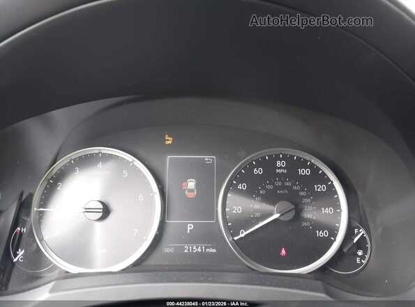 JTHDA1D21P5128078 2023 LEXUS IS 300 White Հետևի նստատեղերի տեսք