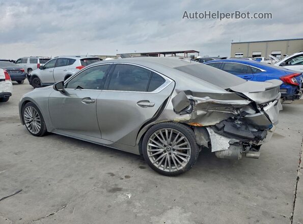 JTHDA1D22N5118446 2022 LEXUS IS Gray Հետևի ձախ