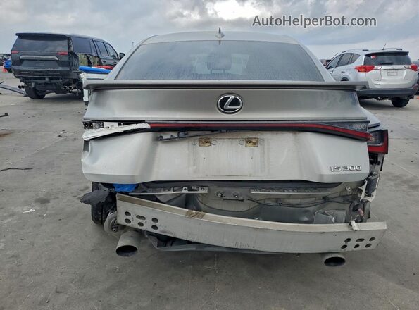JTHDA1D22N5118446 2022 LEXUS IS Gray Հետևի տեսք