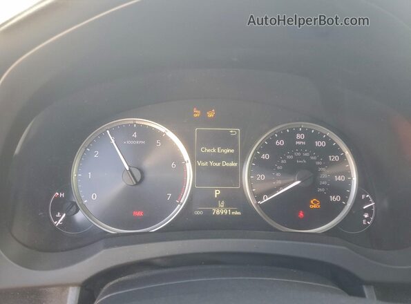JTHDA1D22N5118446 2022 LEXUS IS Gray Սարքավորումների վահանակի տեսք