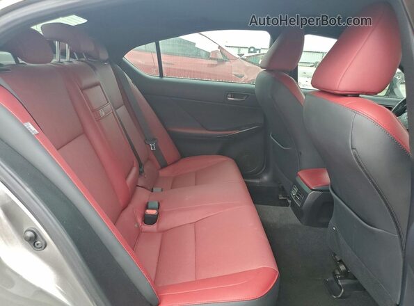 JTHDA1D22N5118446 2022 LEXUS IS Gray Հետևի նստատեղերի տեսք