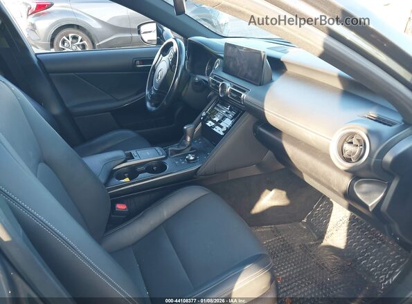 JTHDA1D23N5119119 2022 LEXUS IS 300 Gray Вид салону спереду