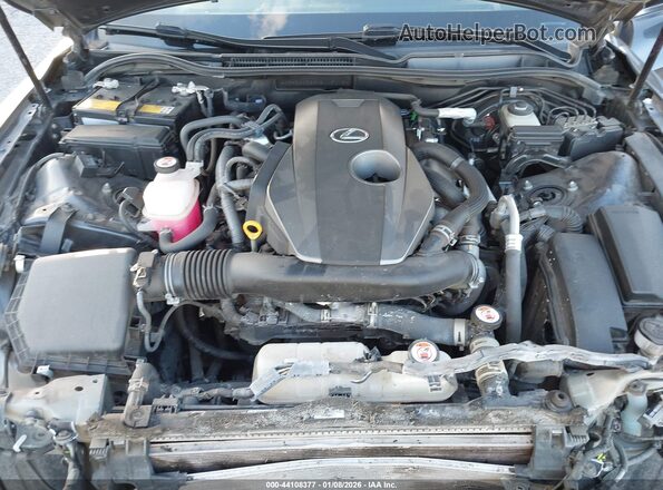 JTHDA1D23N5119119 2022 LEXUS IS 300 Gray Вид ззаду
