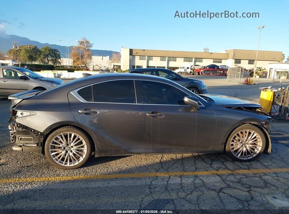 JTHDA1D23N5119119 2022 LEXUS IS 300 Gray Панорамний вид салону 360°