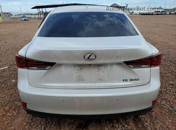 JTHDA1D25L5107325 2020 LEXUS IS Белый Вид сзади