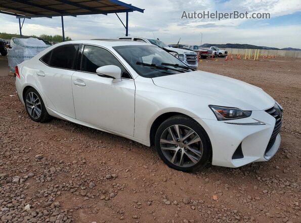 JTHDA1D25L5107325 2020 LEXUS IS Белый Передняя правая четверть