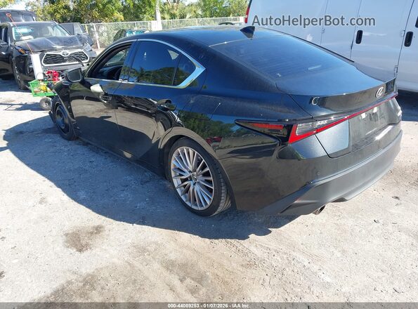 JTHDA1D25P5124308 2023 LEXUS IS 300 Black Задня ліва чверть