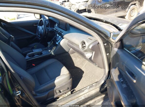 JTHDA1D25P5124308 2023 LEXUS IS 300 Black Вид салону спереду