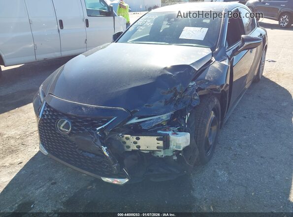 JTHDA1D25P5124308 2023 LEXUS IS 300 Black Вид спереду