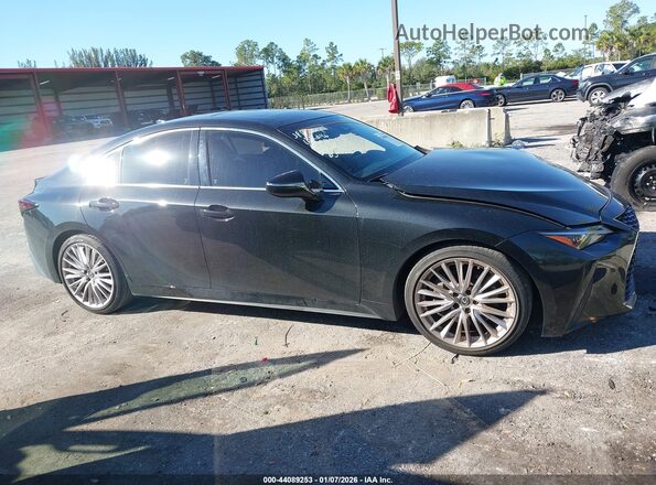 JTHDA1D25P5124308 2023 LEXUS IS 300 Black Панорамний вид салону 360°