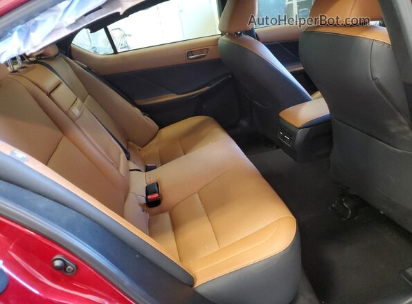 JTHDA1D28N5120850 2022 LEXUS IS Red 