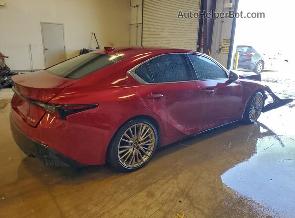 JTHDA1D28N5120850 2022 LEXUS IS Red Tył prawy