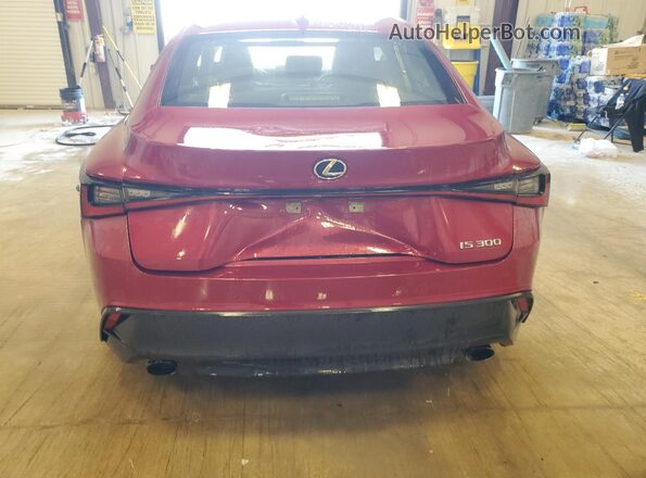 JTHDA1D28N5120850 2022 LEXUS IS Red 