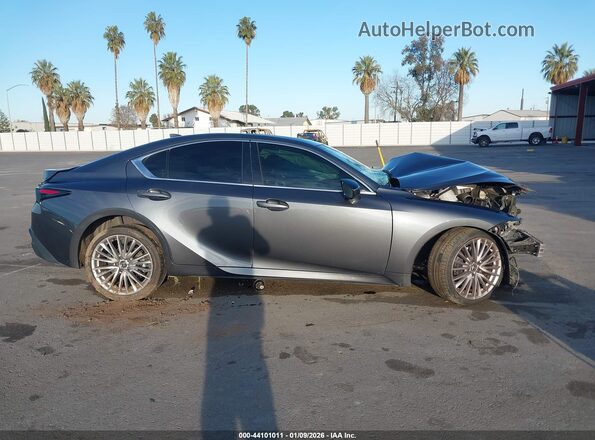JTHDA1D28P5126795 2023 LEXUS IS 300 Gray Widok wnętrza z tyłu