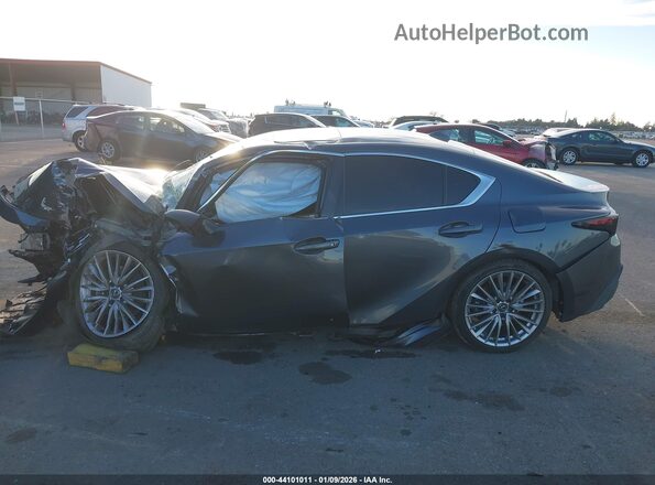 JTHDA1D28P5126795 2023 LEXUS IS 300 Gray Widok wnętrza 360 stopni